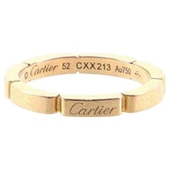 Cartier Maillon Panthere Wedding Band Ring 18 Karat Rose Gold
