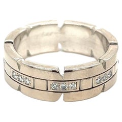 Cartier Maillon Panthére White Gold Diamond Band Ring