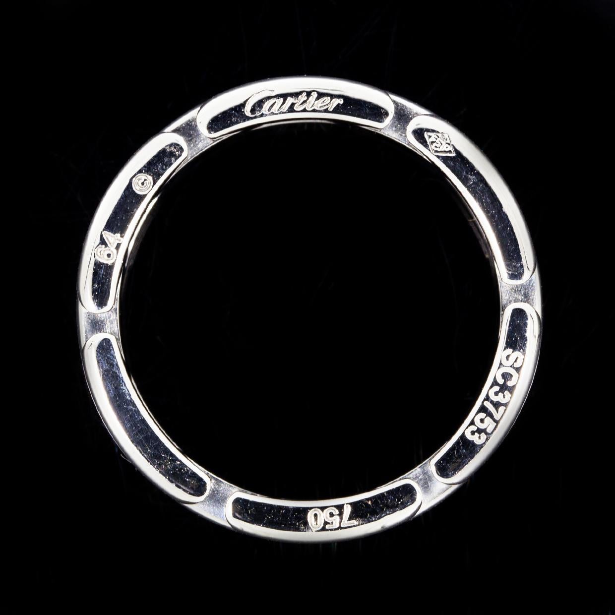 Item Details
Estimated Retail $2,250.00
Brand Cartier
Collection Maillon Panthere
Metal White Gold
Ring Size 10.75
Sizable No
Width 7.5 mm
Metal Purity 18k
Finish Polished

Founded in 1847 by Louis-Francois Cartier, a French jeweler, Cartier quickly