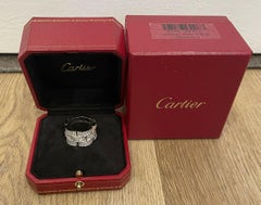 Cartier Maillon Panthere XL Diamond Band Ring 20.6g with Box