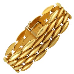 Cartier Maillon Panthère Yellow Gold Five-Row Link Bracelet
