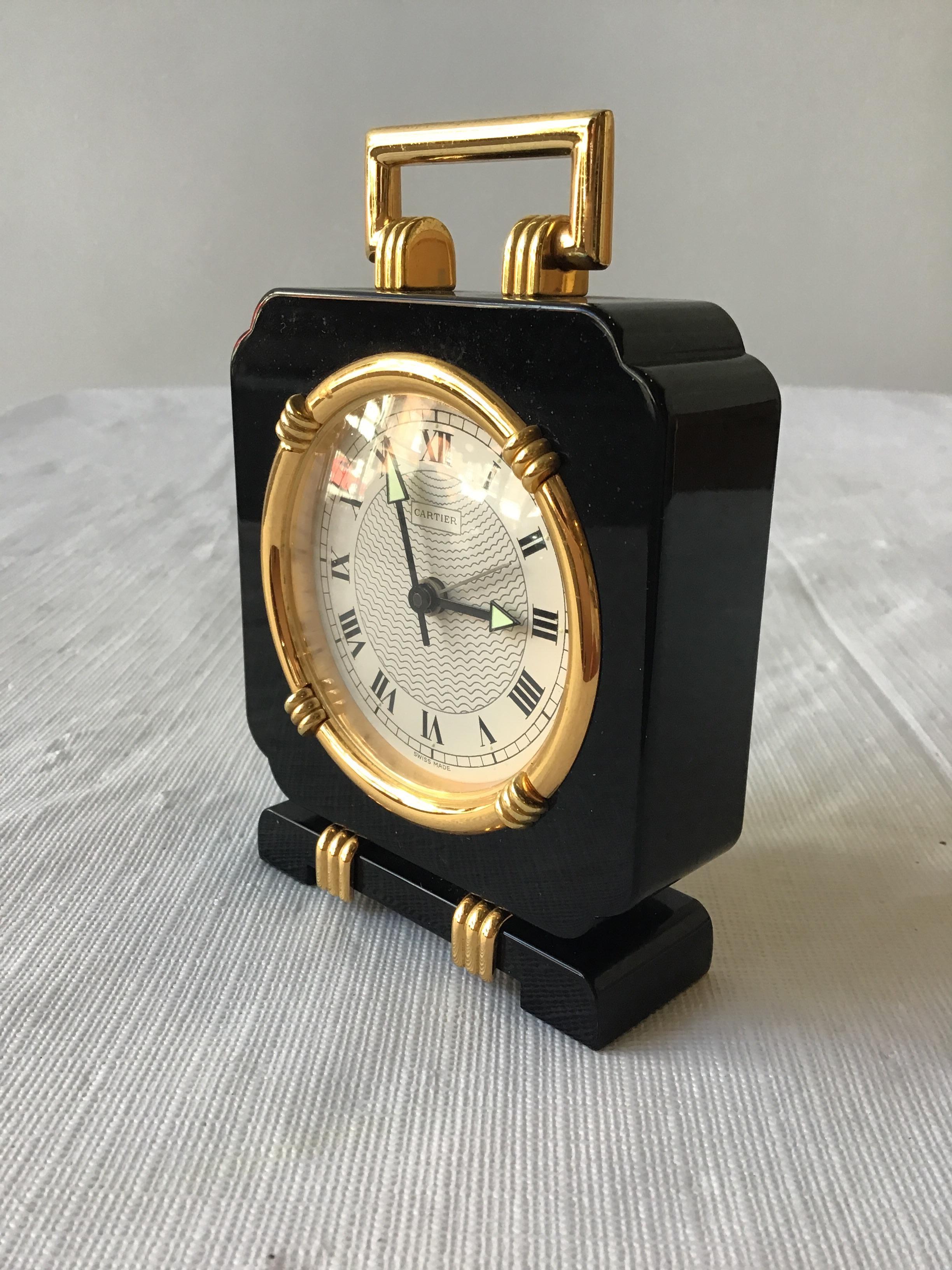 cartier carriage clock