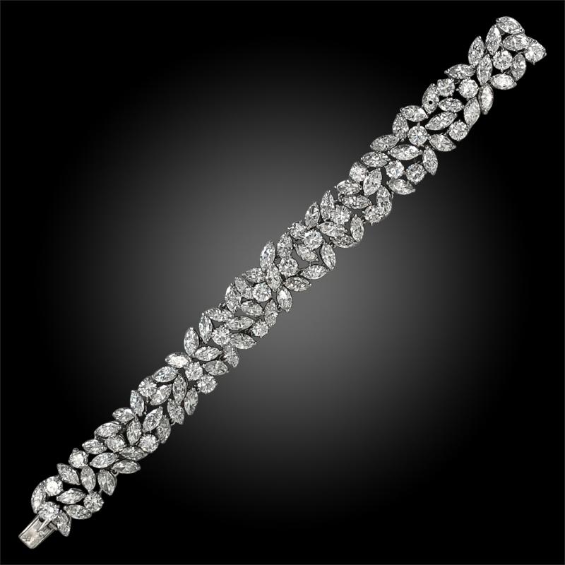 marquise diamond bracelet