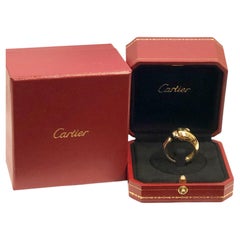 Cartier Massai Panther yellow Gold Ring