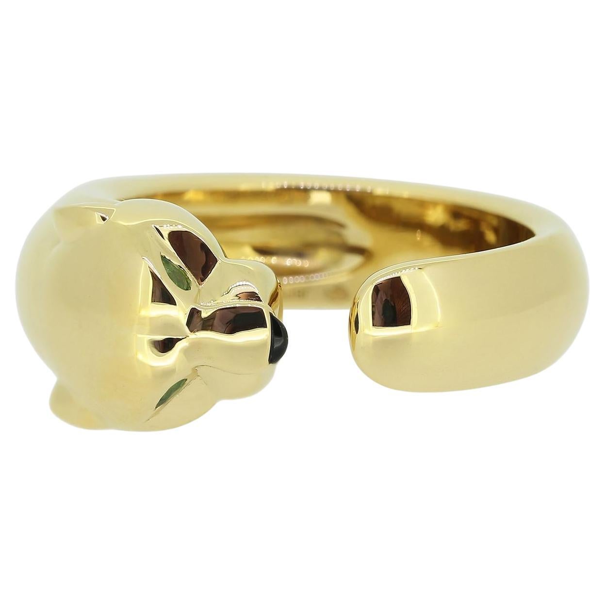 Cartier Massai Panthère Ring Größe V 1/2 (64) im Angebot