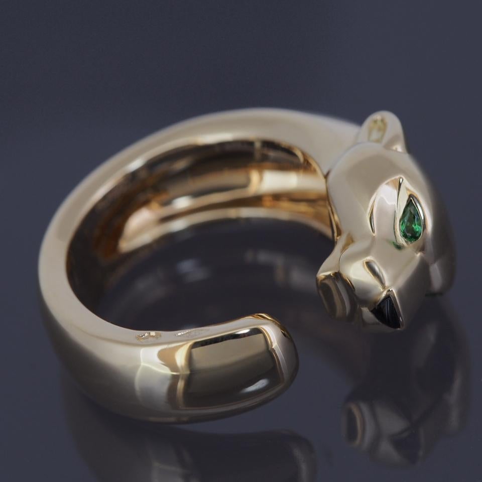 Cartier Massai Panther-Ring Gelbgold 50 im Angebot 1