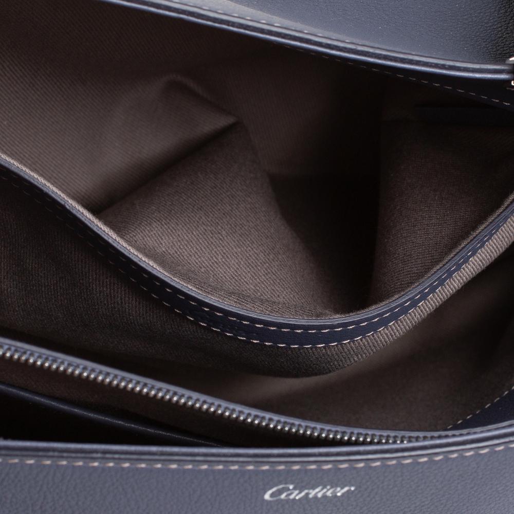 Cartier Mauve Taurillon Leather Medium C De Cartier Bag 2