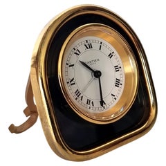 Cartier Mechanical Desk Travel Clock