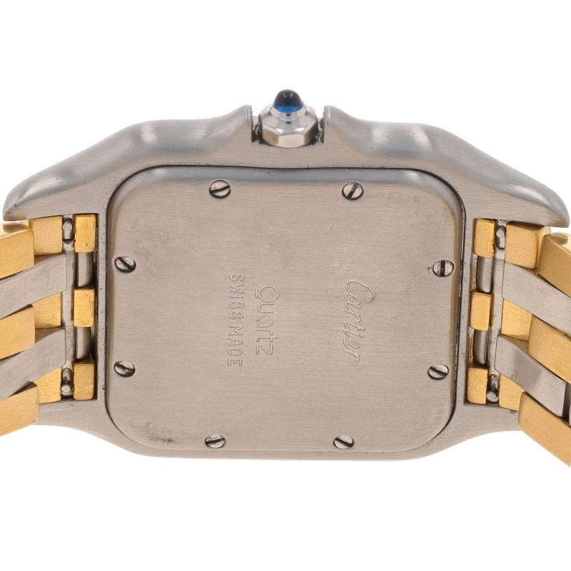 Cartier Medium Panthère Damenuhr 183949 Edelstahl Gold 18k Quarz 1 Yr Wnty 3