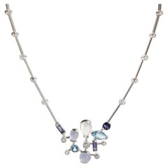 Cartier Meli Melo Diamond Necklace in 18k White Gold 0.3 CTW