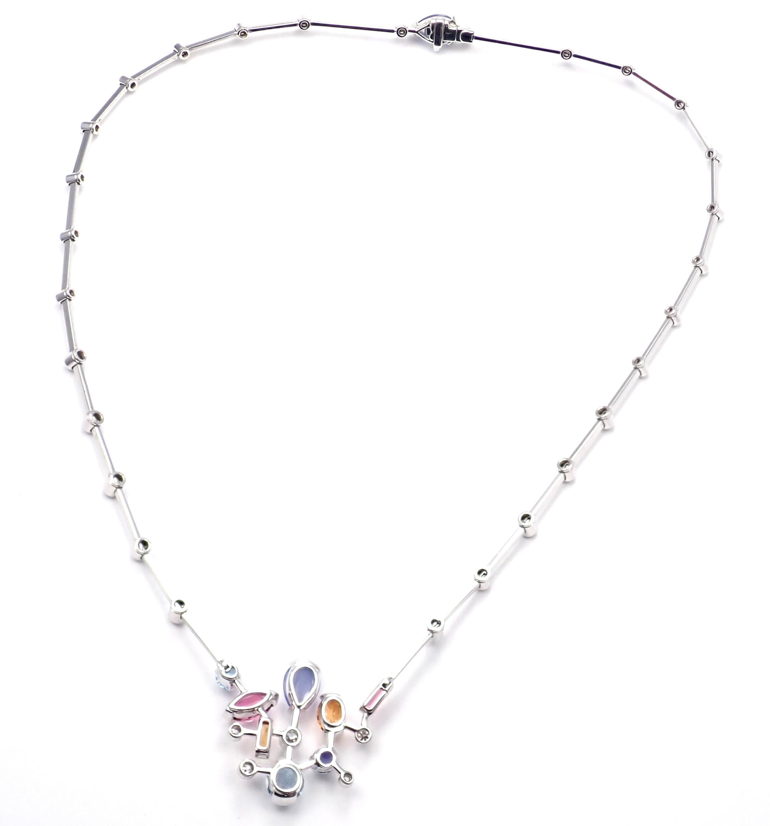 cartier aquamarine necklace