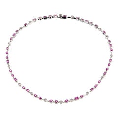 Cartier Meli Melo Rosa Saphir Diamant-Halskette