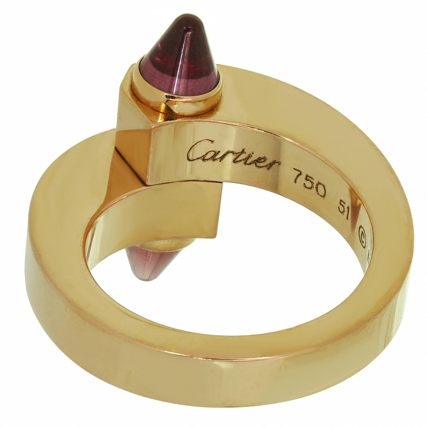 cartier bullet ring