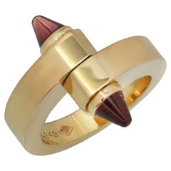 Cartier Menotte Amethyst Rose Gold Ring