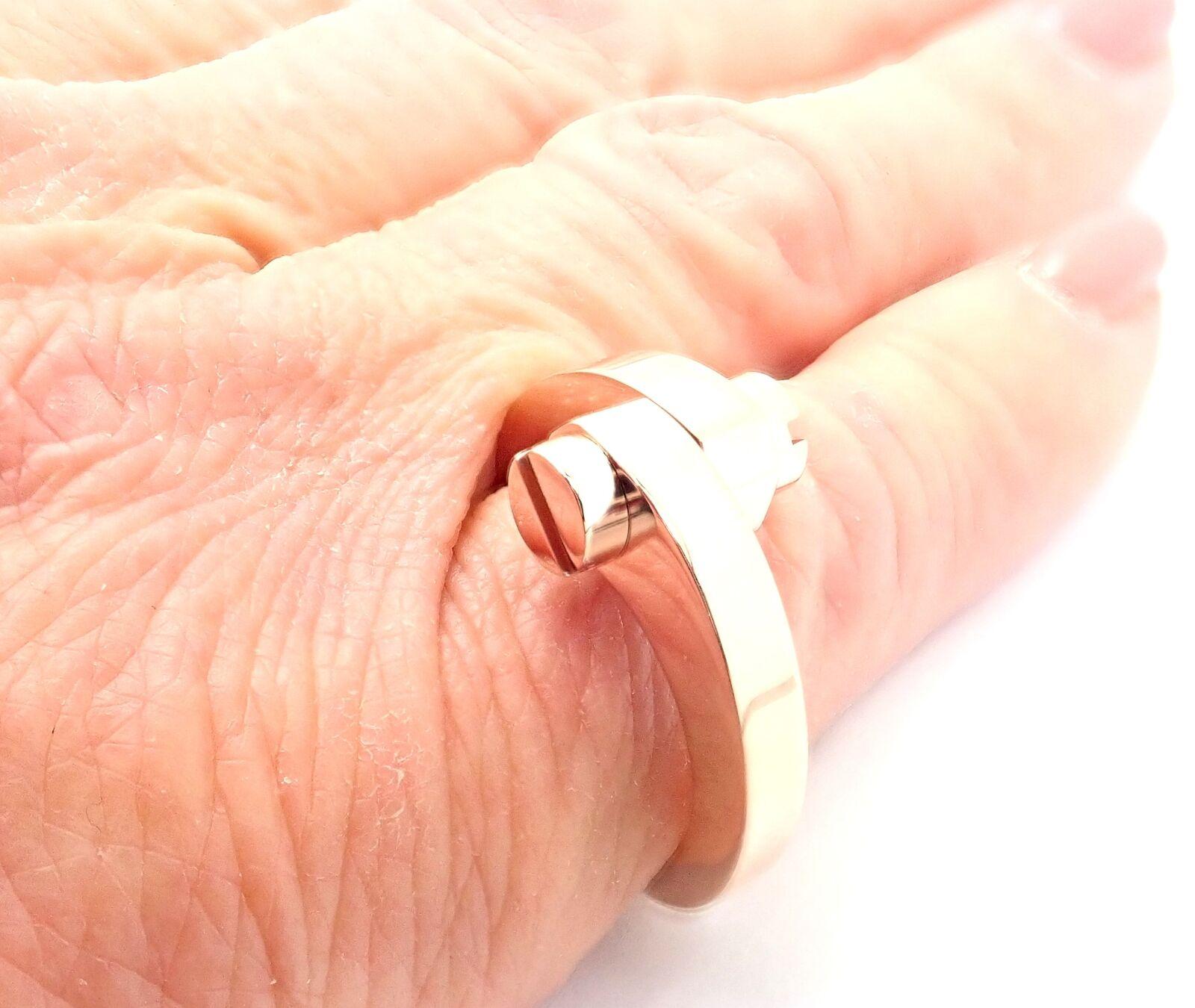 Ring aus Roségold von Cartier Menotte im Angebot 3