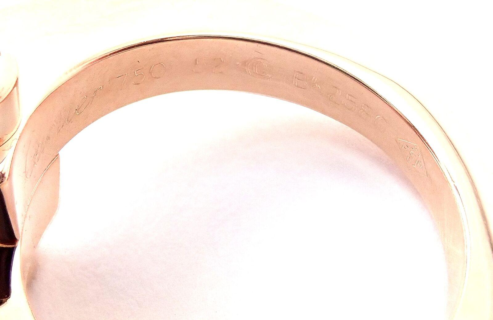 Cartier Menotte Rose Gold Band Ring For Sale 1