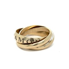 Cartier Men's Amour Et Trinity Or Gold Rings