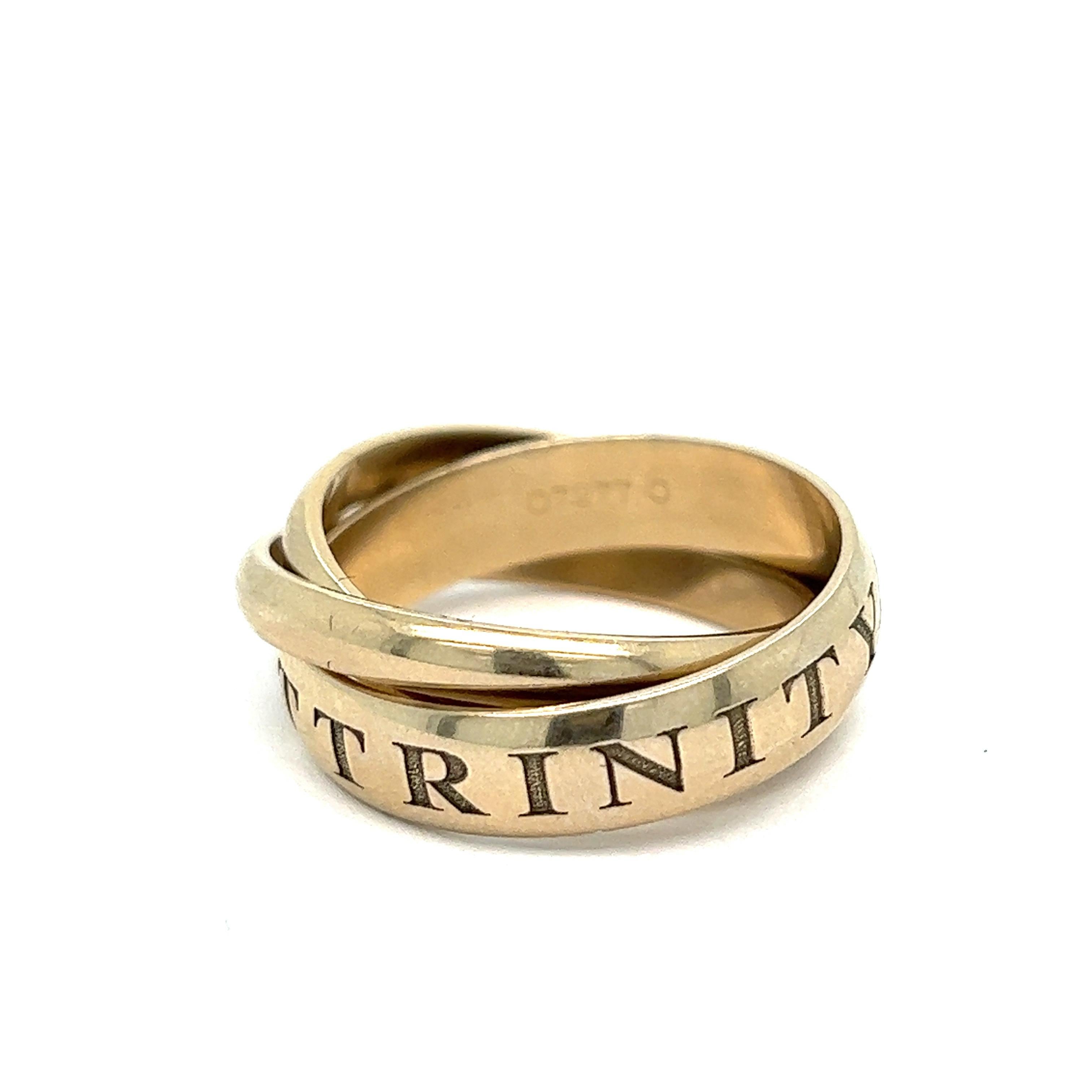 cartier trinity ring men