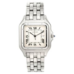 Cartier Men's Stainless Steel Panthere Wristwatch