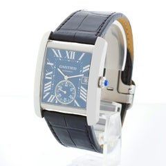 Cartier Men's Tank MC Stainless Steel Watch WSTA0010 3589