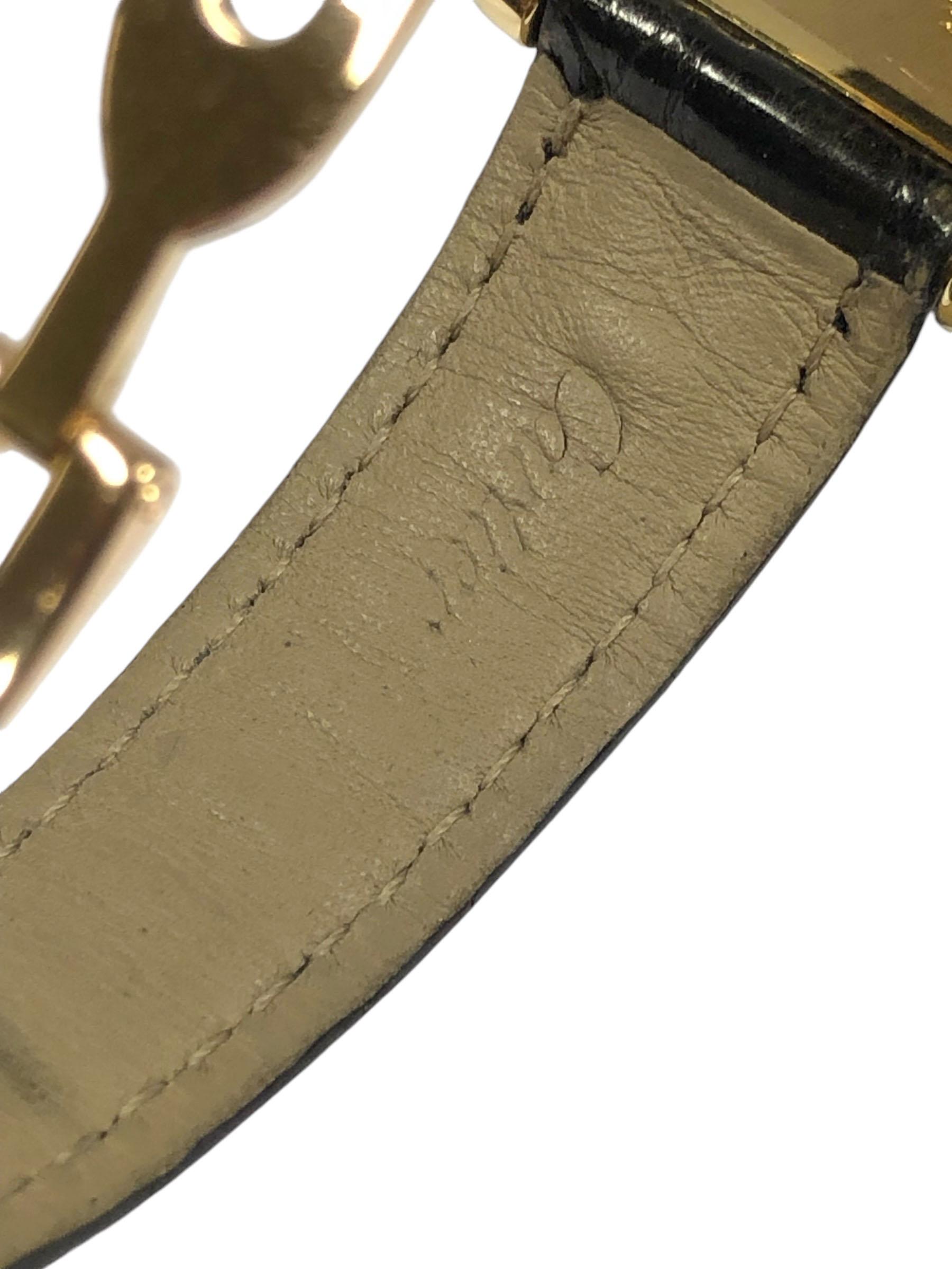 Women's Cartier Mid Size Tank Obus Ref. 1630 Yellow Gold and Diamonds Quartz Wrist Watch For Sale