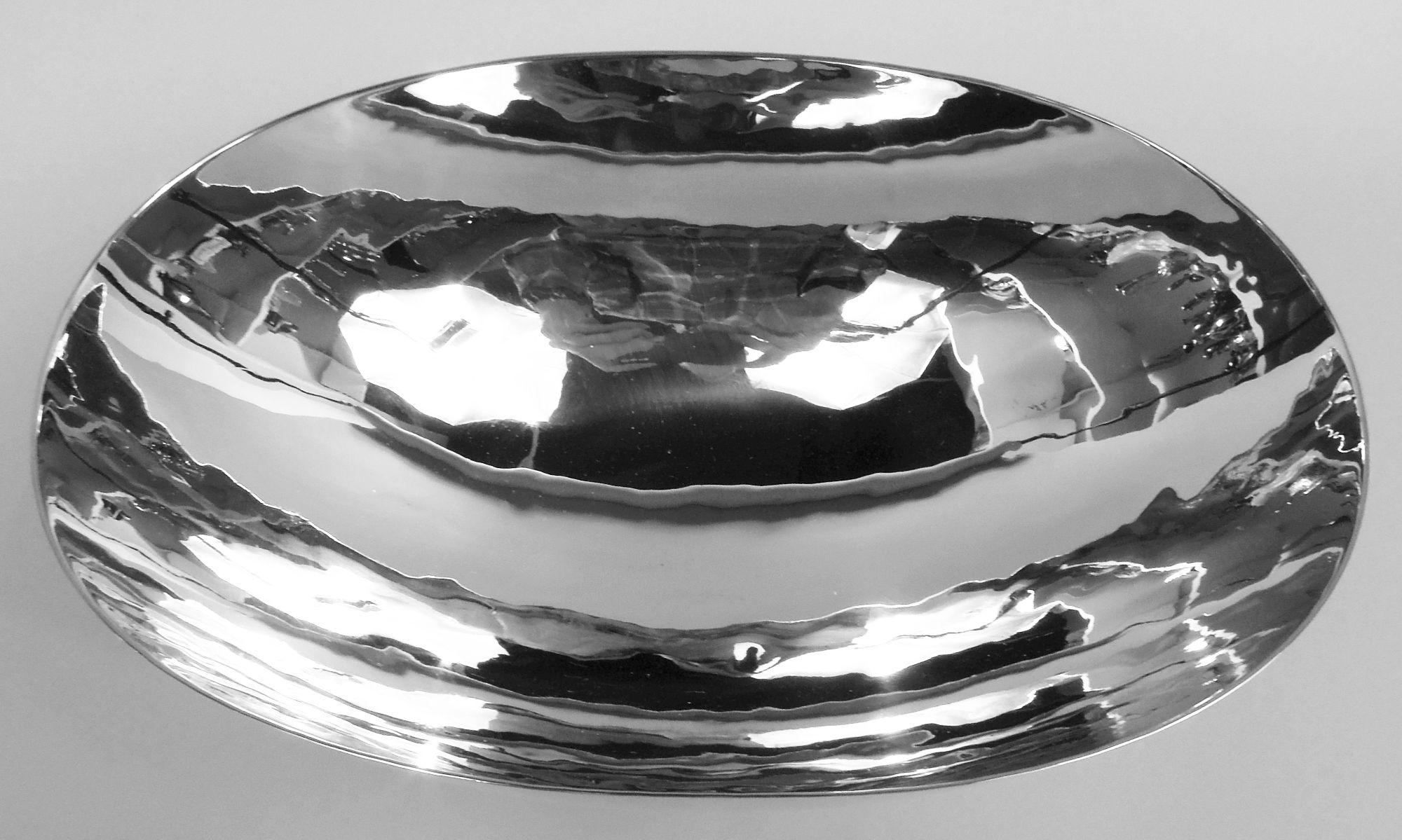 Cuenco centro de mesa Cartier Midcentury Modern de Sciarrotta Moderno de mediados de siglo