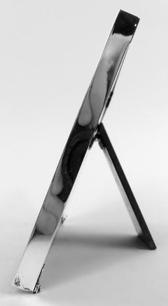 Cornice doppia in argento Sterling di Cartier in stile Midcentury Modern