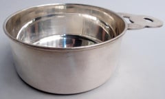 Cartier Midcentury Modern Sterling Silver Porringer