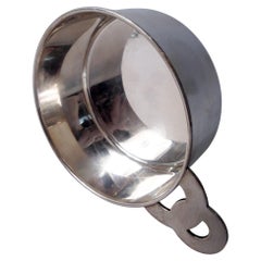 Cartier Midcentury Modern Sterling Silver Porringer