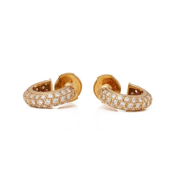 Cartier Mimi Diamant-Ohrringe aus Gold mit Umarmung Damen