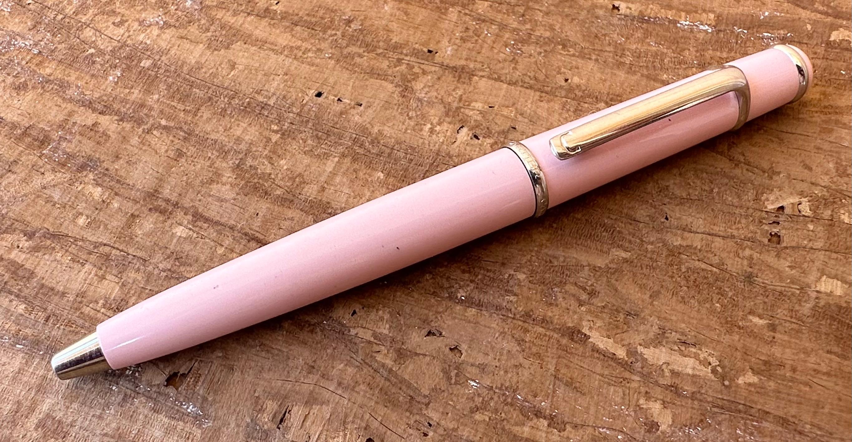  Cartier Mini Diabolo Pink Lacquer Ball Point Pen  3