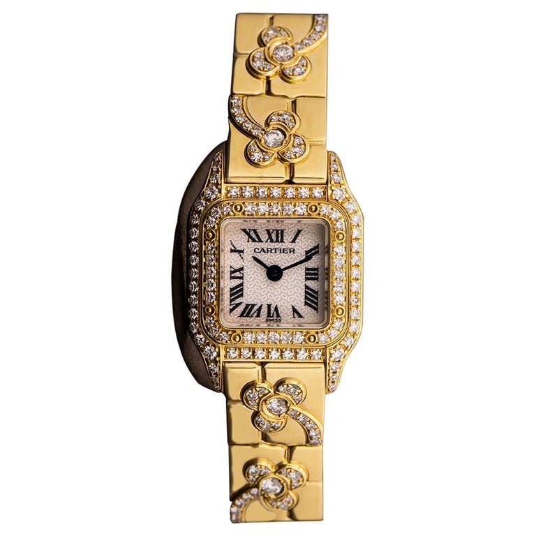 Cartier Mini Panthere Yellow Gold Diamond