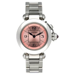 Cartier Miss Pasha 2973 Pink Dial Ladies Watch