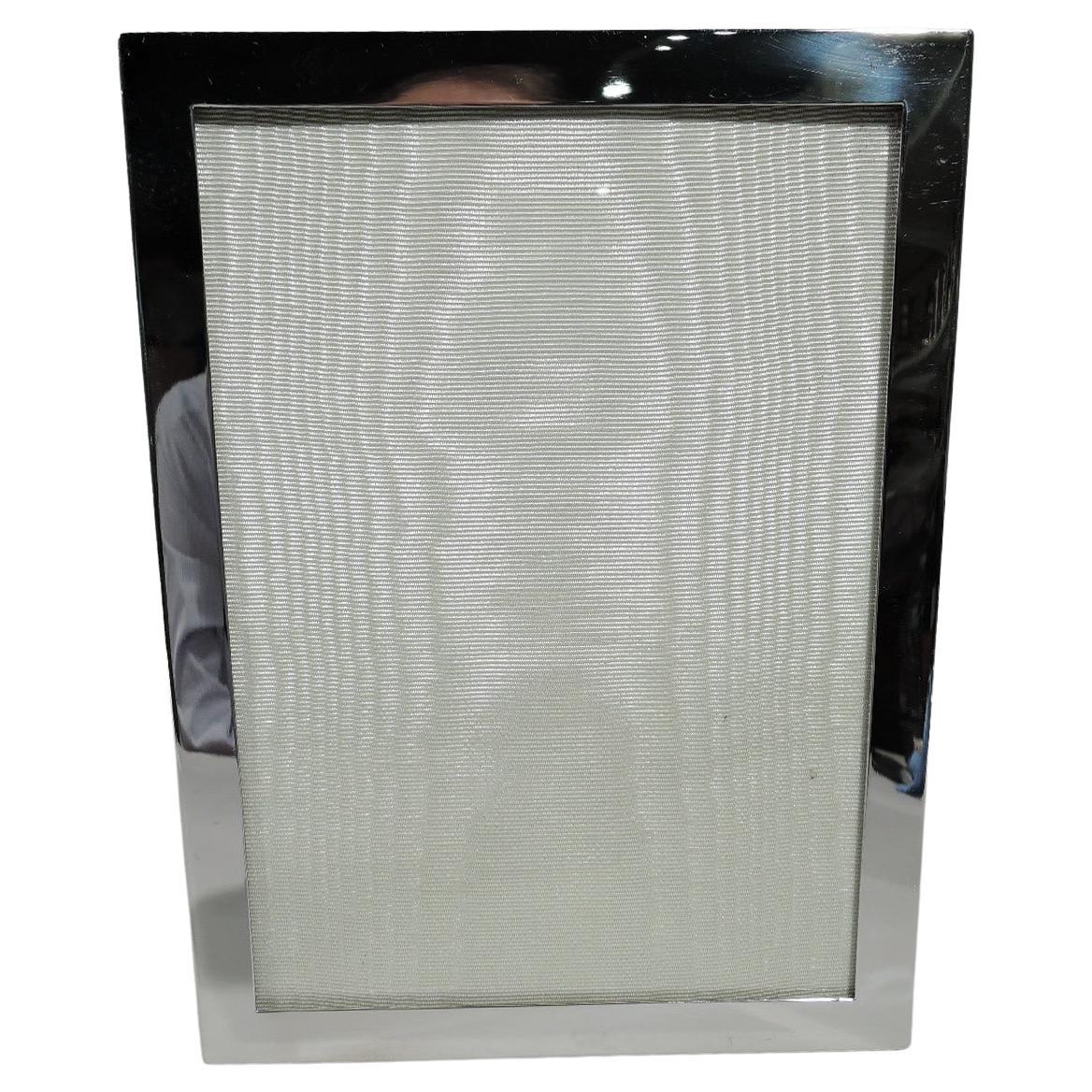 Cartier Modern Sterling Silver Frame for Portrait or Landscape Picture For Sale