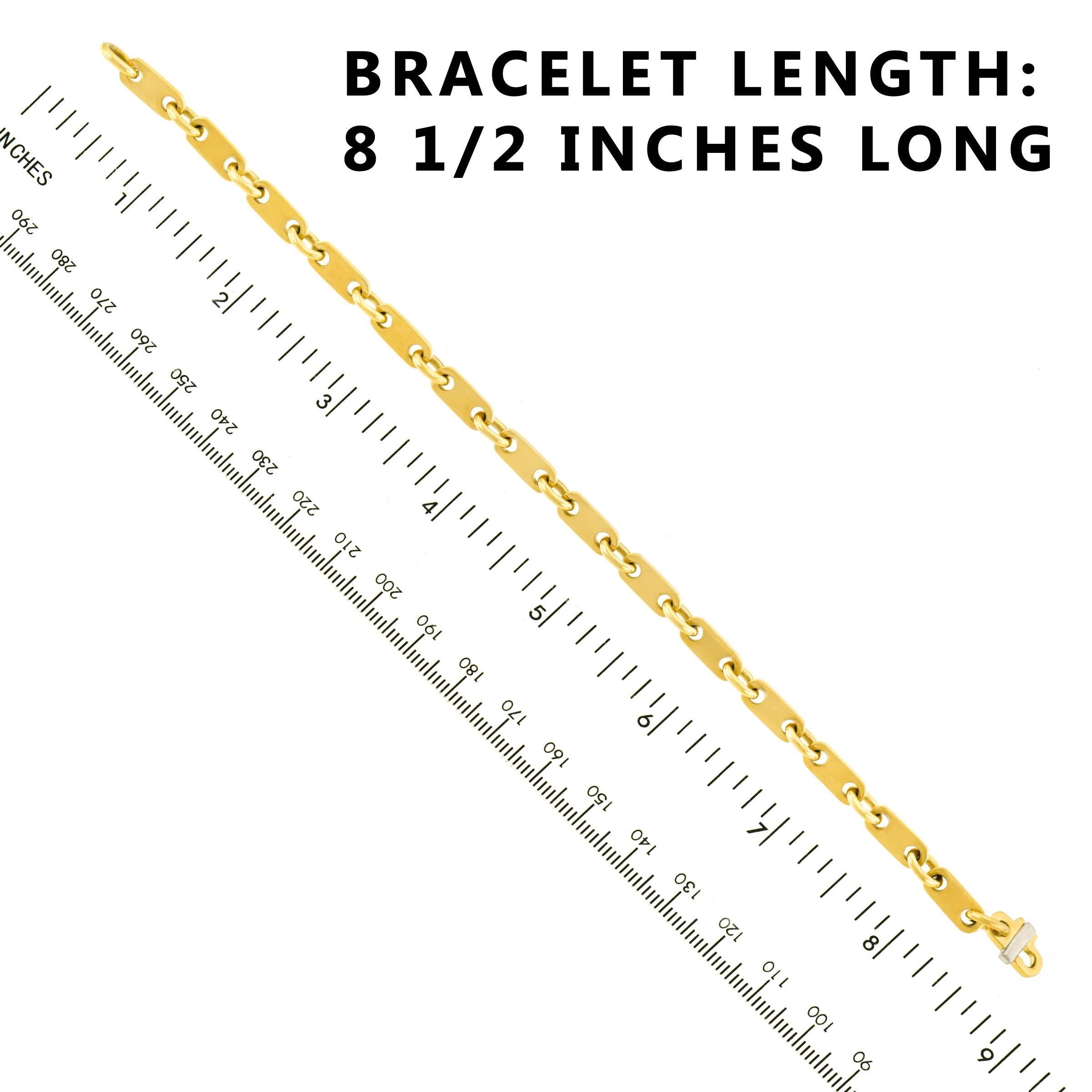 Cartier Modernist Gold Link Bracelet 2