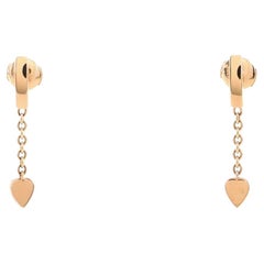 Cartier Mon Amour 18k Rose Gold Dangling Earrings