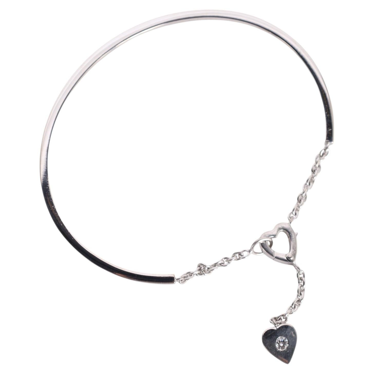 Pulsera de diamantes «Mon Amour» de Cartier, en oro blanco de 18 quilates. en venta
