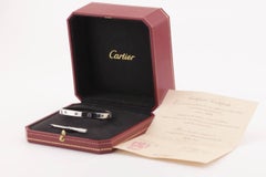 Cartier Multi Gem White Gold Love Bracelet