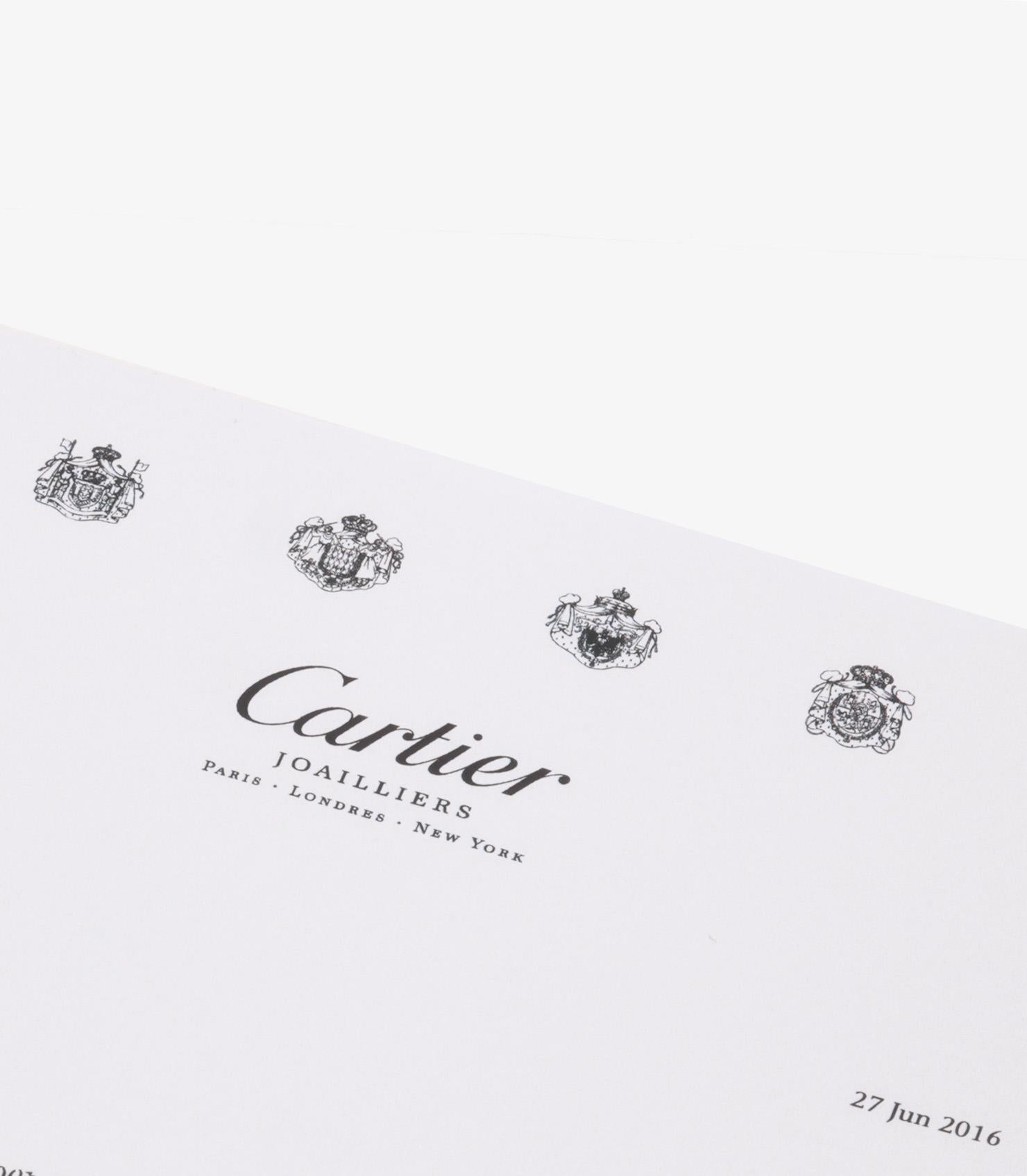 Cartier Multi Gemstone 18ct White Gold Love Bangle For Sale 3