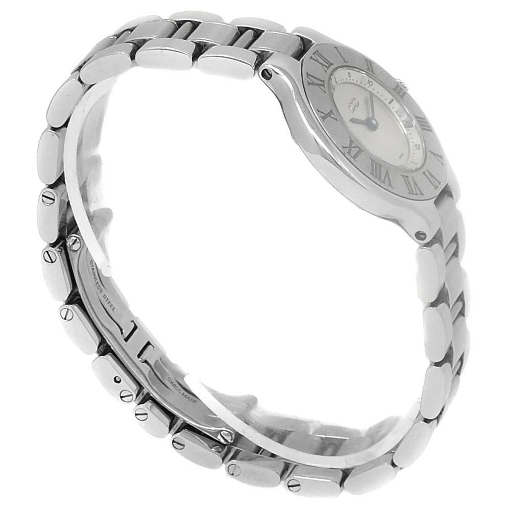 Women's Cartier Must 21 1340, Silver Dial, Certified and Warranty