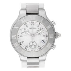 Cartier Must 21 2424, White Dial, Certified and Warranty