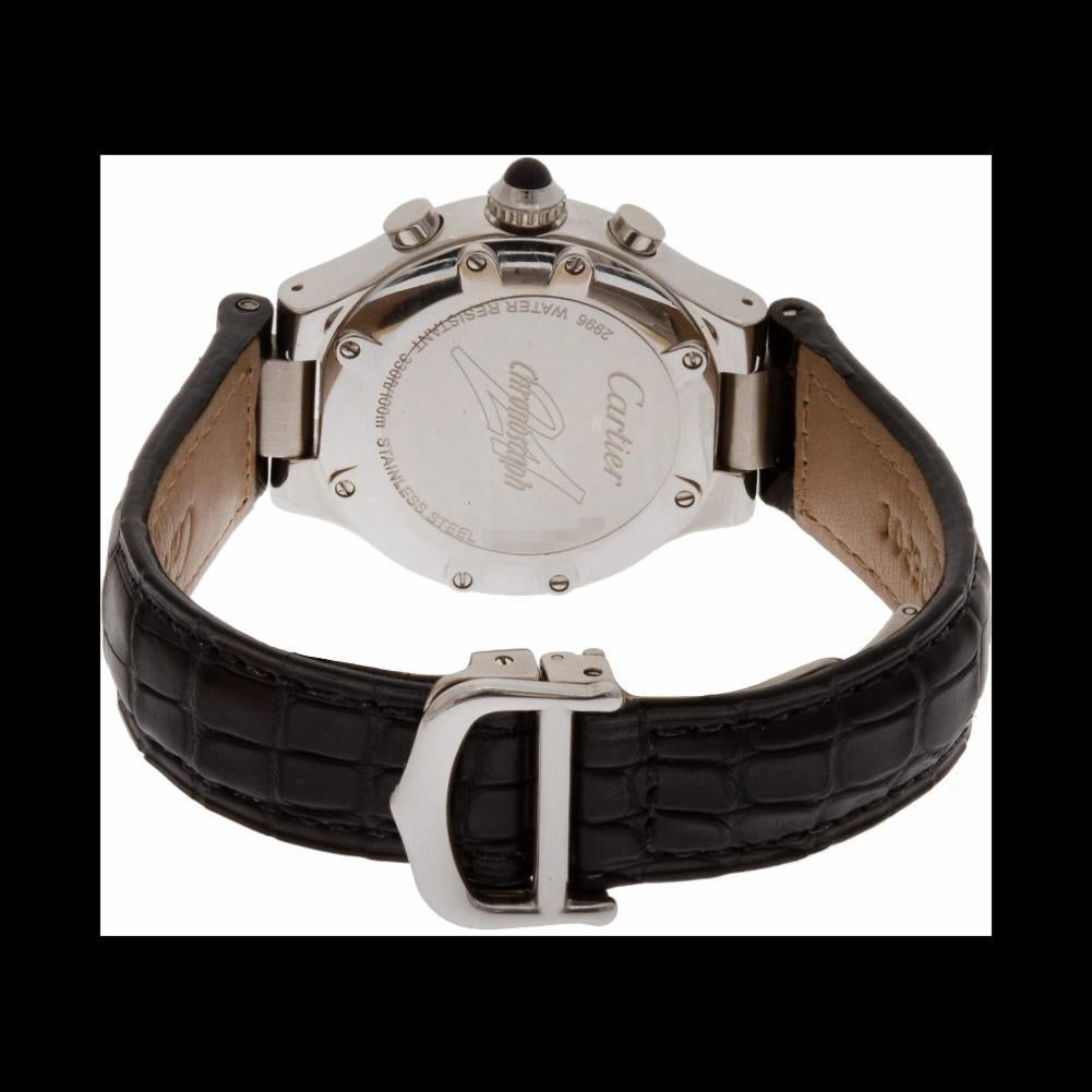 Cartier Must 21 2996, Blue Dial, Certified and Warranty 1