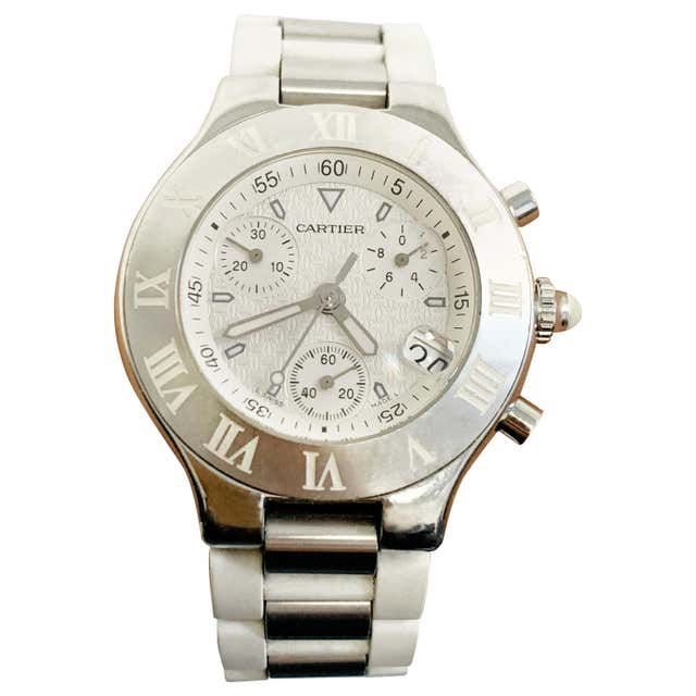 Cartier Must 21 9010, Certified and Warranty For Sale at 1stDibs