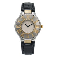 Cartier Must 21 W1000944, Silver Dial, Certified and Warranty