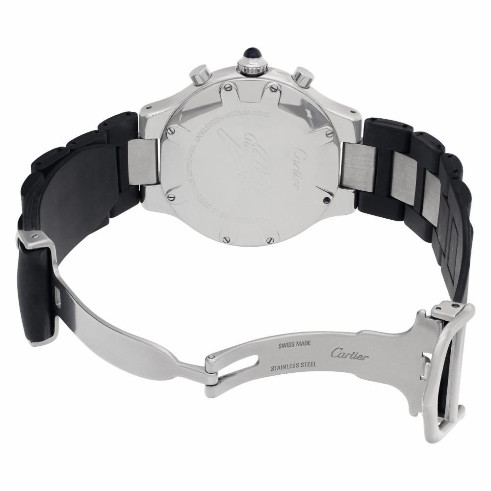 Cartier Must 21 W10125U2, Esfera Negra, Certificado y Garantía 2