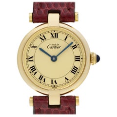 Cartier Must 59004 Vermeil Cream Dial Quartz Watch
