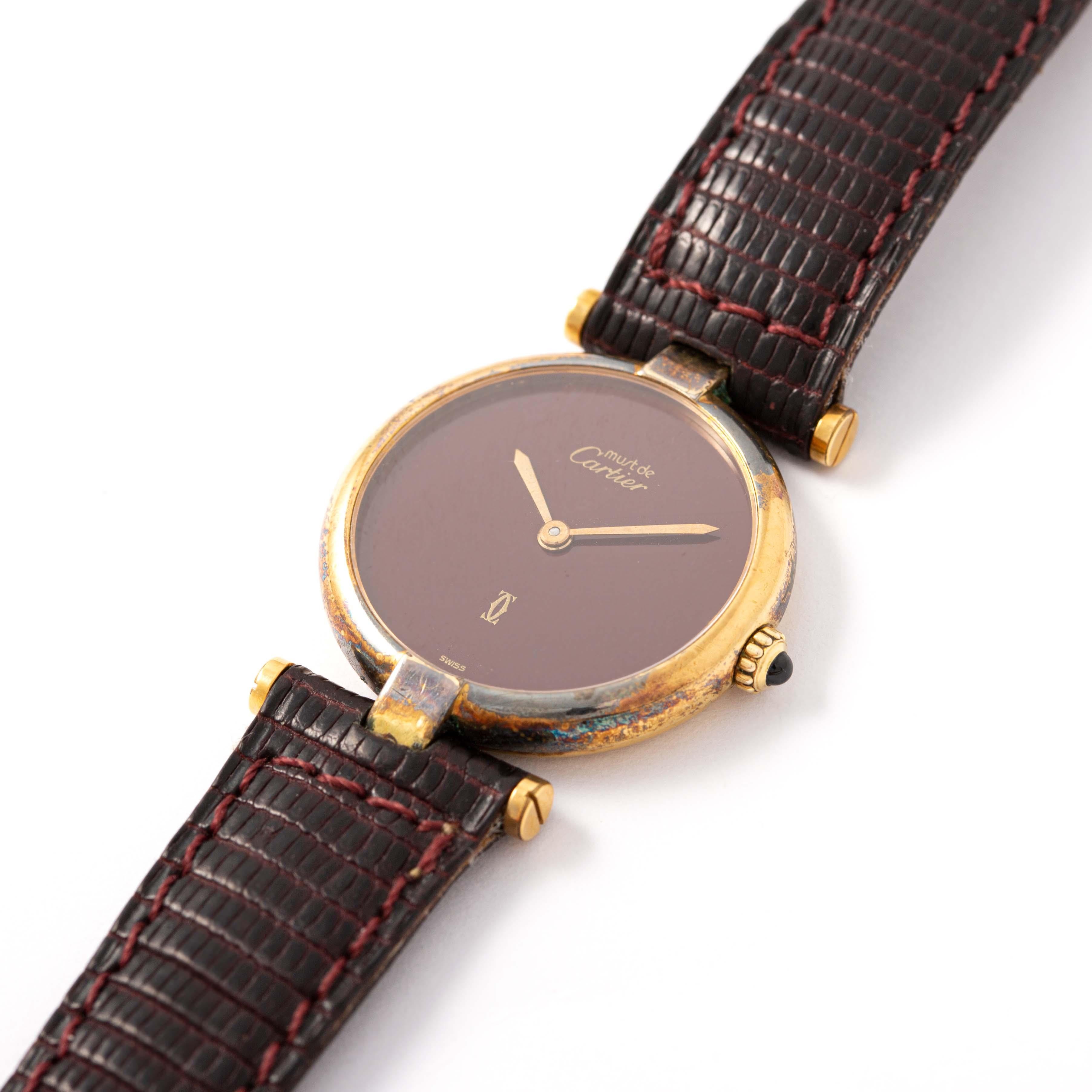Women's or Men's Cartier Must collection wristwatch