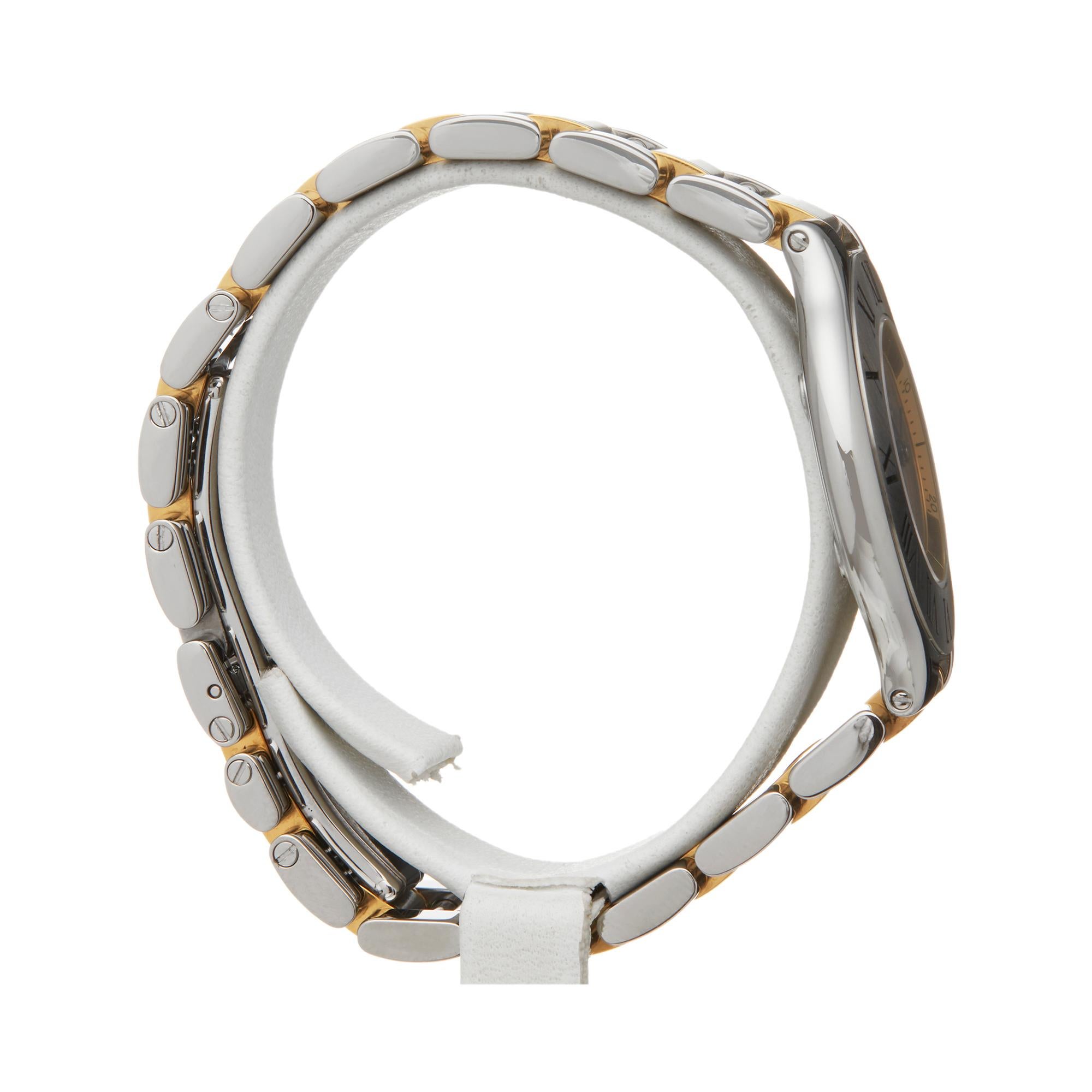 Women's Cartier Must de 21 Stainelss Steel and 18K Yellow Gold 1330