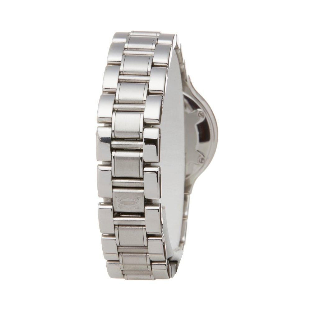 Women's Cartier Must de 21 W10109T2 or 1340 Ladies Stainless Steel  Watch