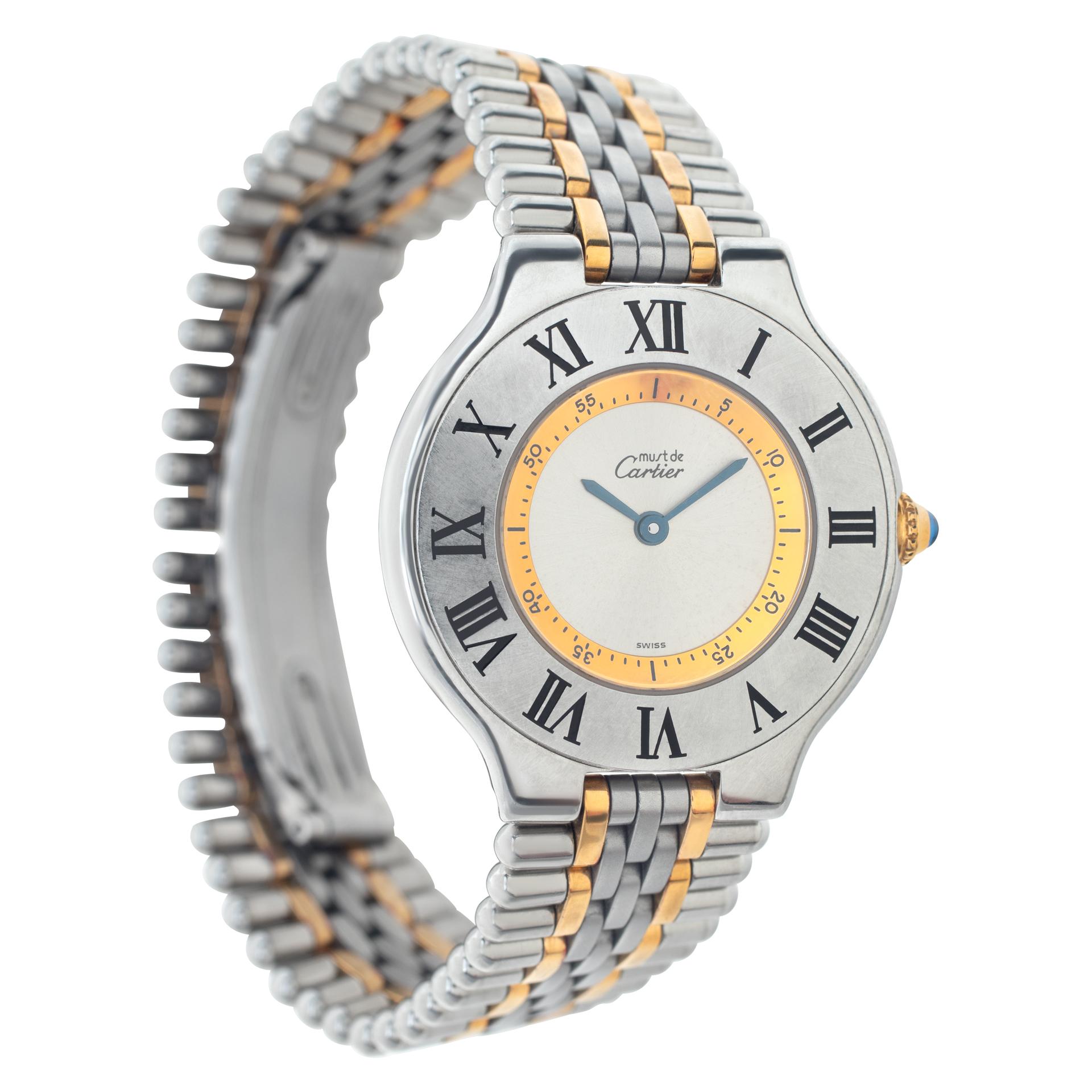 Cartier Must de W10074F4 im Zustand „Hervorragend“ in Surfside, FL